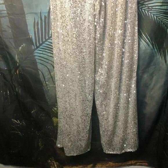 Strapless Sequin Jumpsuit - Picture 6 of 16